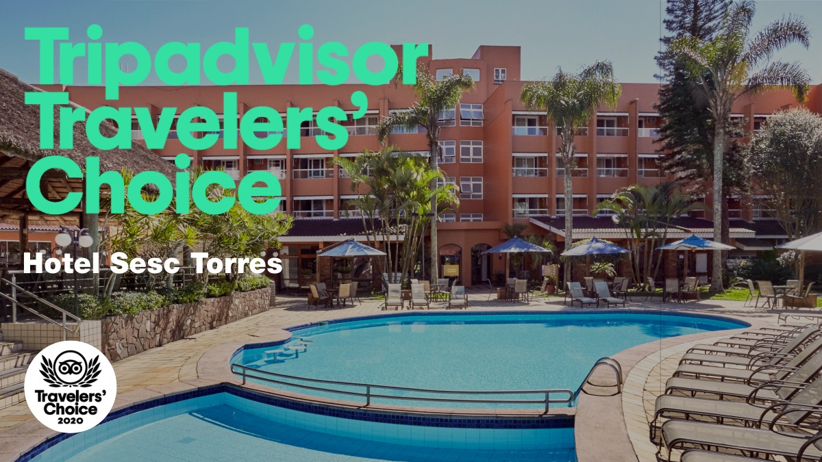 Hotéis do Sesc recebem selo Travellers' Choice - Sesc