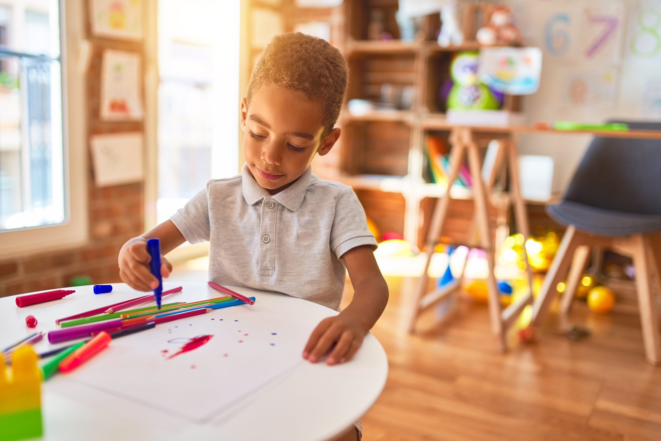 Escola de Educação Infantil - Estação da Criança: Aula de Inglês