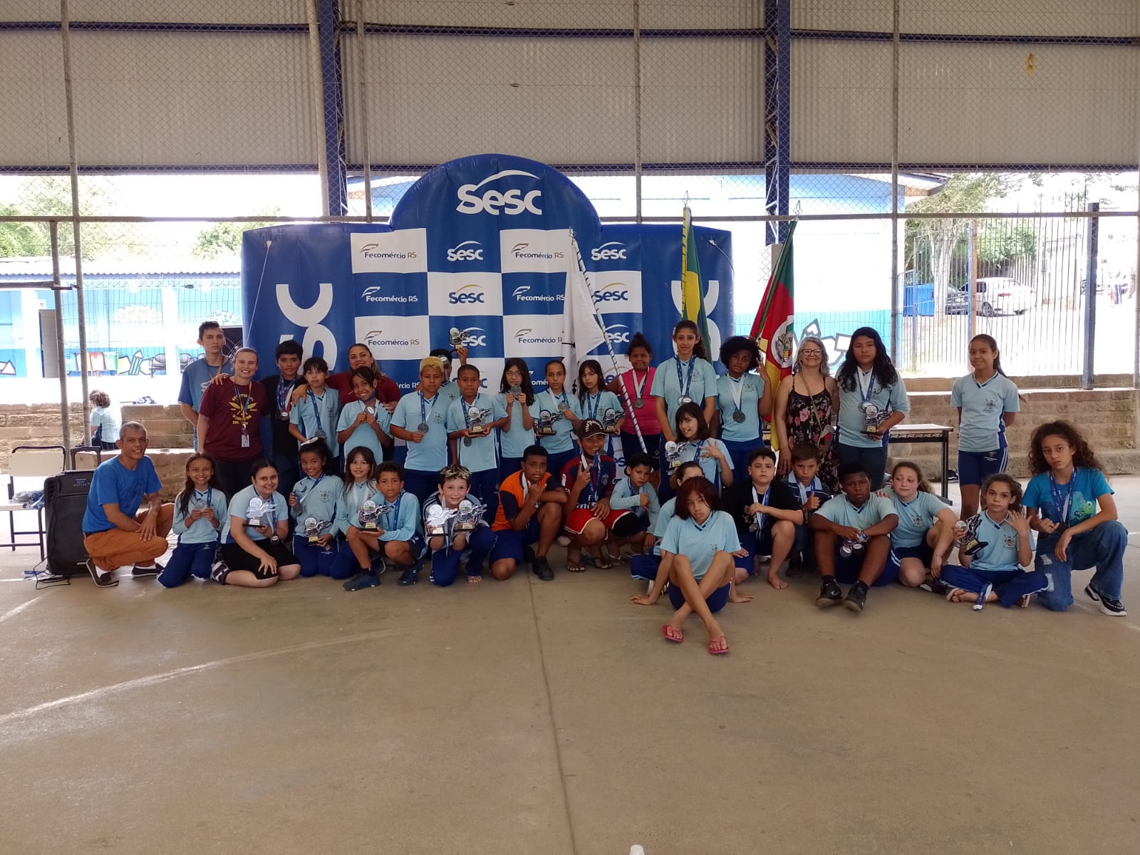 Torneio de Quadribol agitou a Escola Paulo Freire, em Viamão - SESC-RS