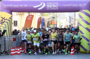 Com mil atletas confirmados, etapa Pelotas do Circuito Sesc de Corridas é neste domingo (31/08)